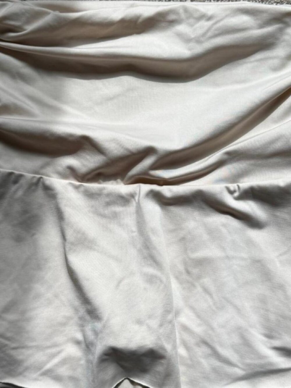 Women's White and Black Skirt - Picture 2 of 2